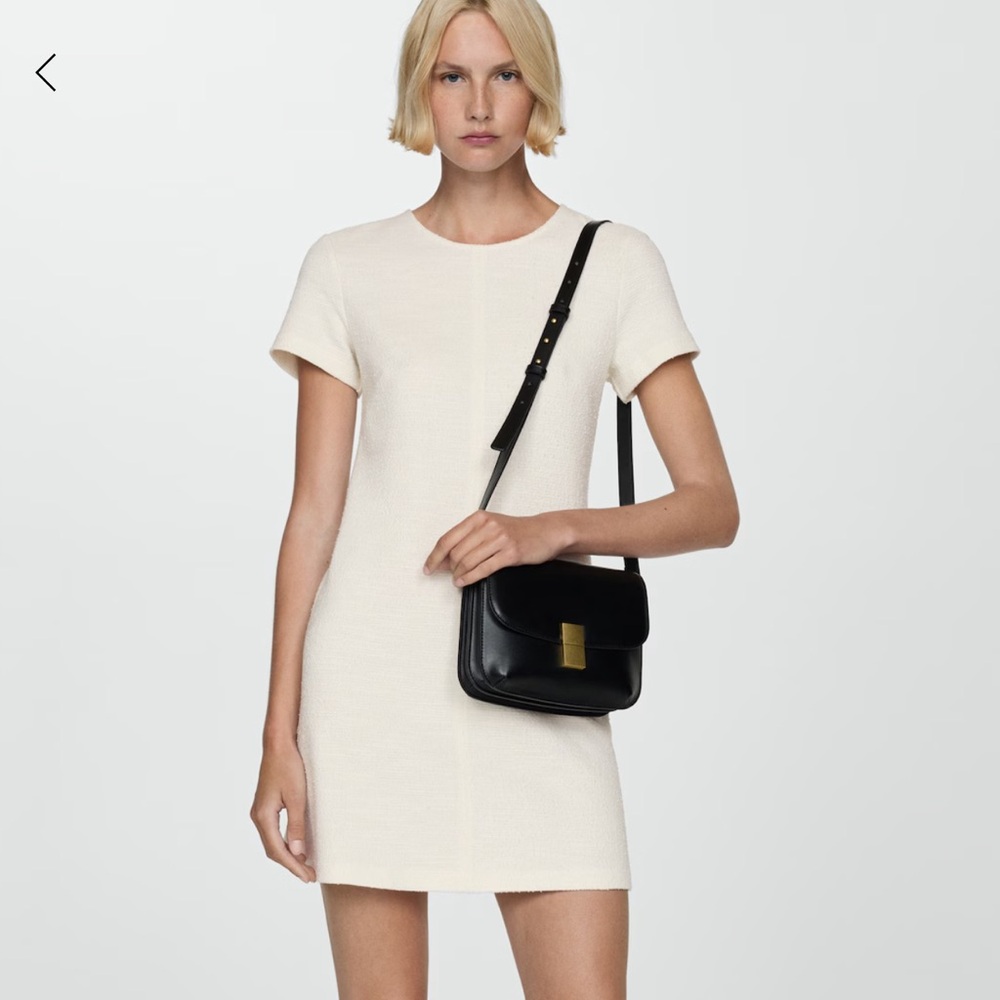 MANGO - Short Tweed Dress [Worn Once]